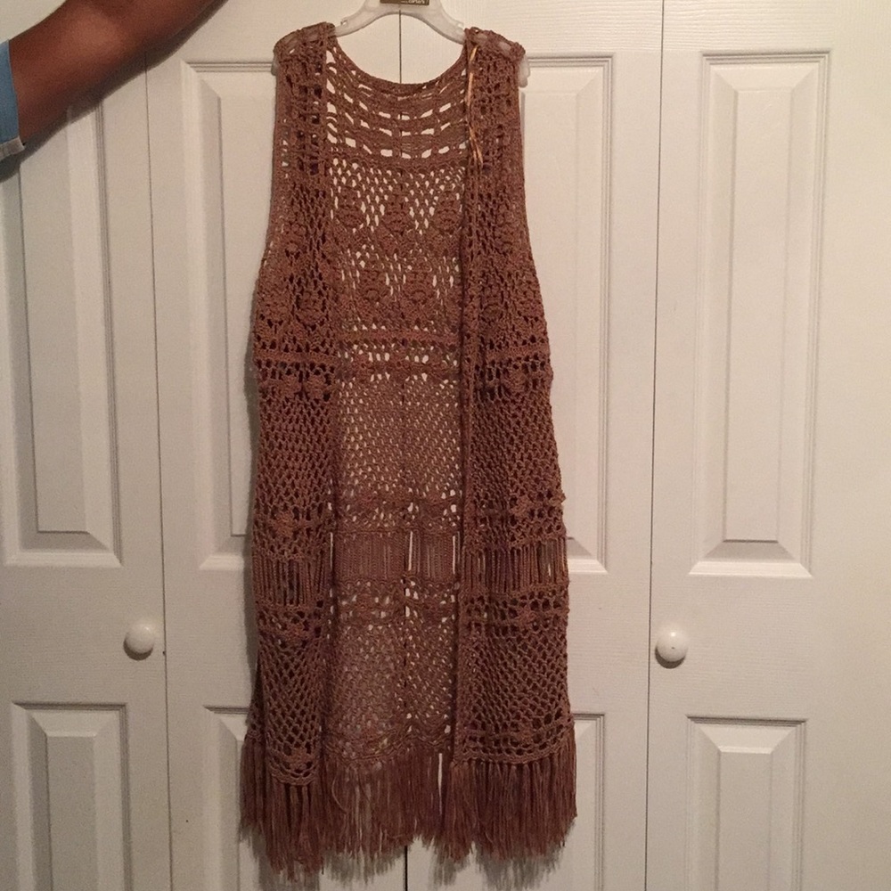 Crochet sweater